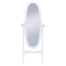 Foyet - Wood Adjustable Length Cheval Mirror