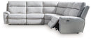Social Pointe Power Reclining Sectional - Austin's Furniture Depot (Austin,TX)