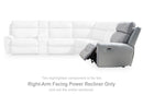 Social Pointe Power Reclining Sectional - Austin's Furniture Depot (Austin,TX)
