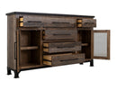 Antique - Buffet - Gray / Brown