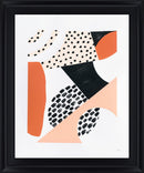 Terracotta Motion - 28" x 34" Framed Wall Art