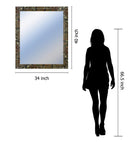 34x40 Decorative Framed Wall Mirror By Classy Art Promotional Mirror Frame
