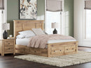 Makidern - Panel Storage Bed With 2 Under Bed Storage Units - Austin's Furniture Depot (Austin,TX)
