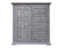 Terra Gray 3 Drawers, 2 Doors Gentleman’s Chest