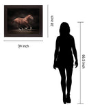 Chestnut Grace - 28" x 34" Framed Wall Art