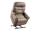 Steve Silver Ottawa Power Lift Chair with Heat and Massage in Camel