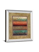 Excitement By Laurie Fields - Mirror Framed Print Wall Art - Red