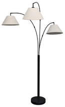 Gibbswellner - Metal Arc Lamp - Black - Austin's Furniture Depot (Austin,TX)
