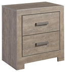 Culverbach - Two Drawer Night Stand - Gray