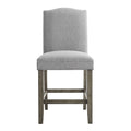 Steve Silver Grayson Counter Chair in Driftwood (Set of 2)