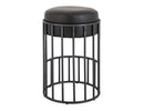 Merlin - 30" Upholstered Barstool - Licorice