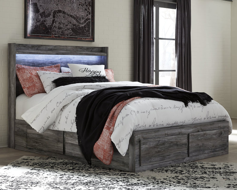 Baystorm Bed with 6 Storage Drawers - Austin's Furniture Depot (Austin,TX)