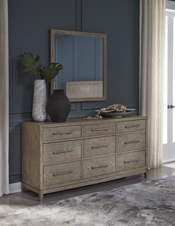 Chrestner Dresser and Mirror