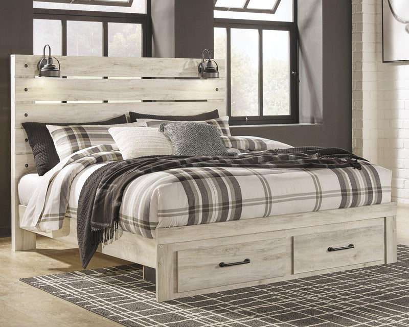 Cambeck Bed with 2 Storage Drawers