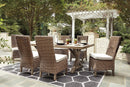 Beachcroft Outdoor Dining Set - Austin's Furniture Depot (Austin,TX)