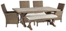Beachcroft Outdoor Dining Set - Austin's Furniture Depot (Austin,TX)