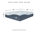 Millennium Luxury Plush Gel Latex Hybrid Mattress - Austin's Furniture Depot (Austin,TX)