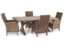 Beachcroft Outdoor Dining Set - Austin's Furniture Depot (Austin,TX)