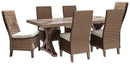 Beachcroft Outdoor Dining Set - Austin's Furniture Depot (Austin,TX)