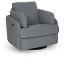 Alainmont Next-Gen Nuvella Swivel Power Recliner - Austin's Furniture Depot (Austin,TX)