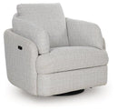Alainmont Next-Gen Nuvella Swivel Power Recliner - Austin's Furniture Depot (Austin,TX)