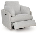 Alainmont Next-Gen Nuvella Swivel Power Recliner - Austin's Furniture Depot (Austin,TX)