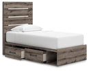Graystorm Bed with Storage - Austin's Furniture Depot (Austin,TX)