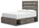 Graystorm Bed with Storage - Austin's Furniture Depot (Austin,TX)