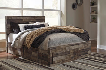 Derekson Bed with 6 Storage Drawers - Austin's Furniture Depot (Austin,TX)