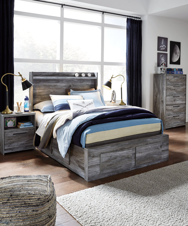 Baystorm Bed with 6 Storage Drawers - Austin's Furniture Depot (Austin,TX)