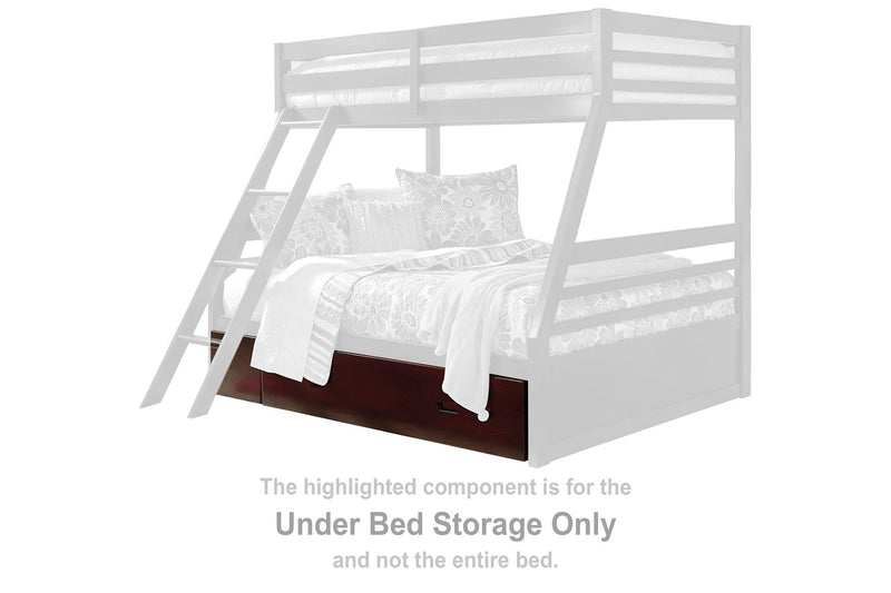 Halanton Youth Bunk Bed with 1 Large Storage Drawer