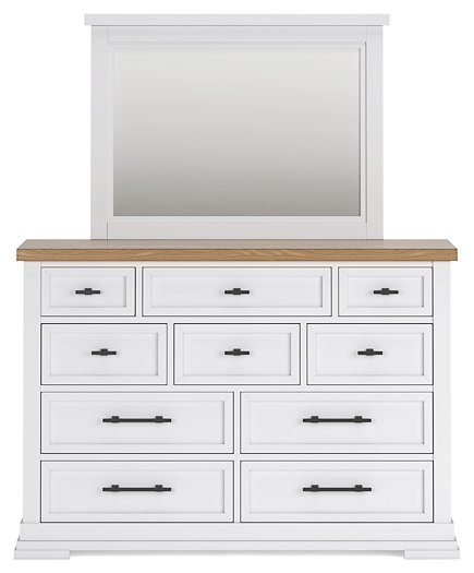 Ashbryn Dresser and Mirror