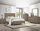 MILLIE QUEEN BED IN ONE BOX-GREY - Austin's Furniture Depot (Austin,TX)
