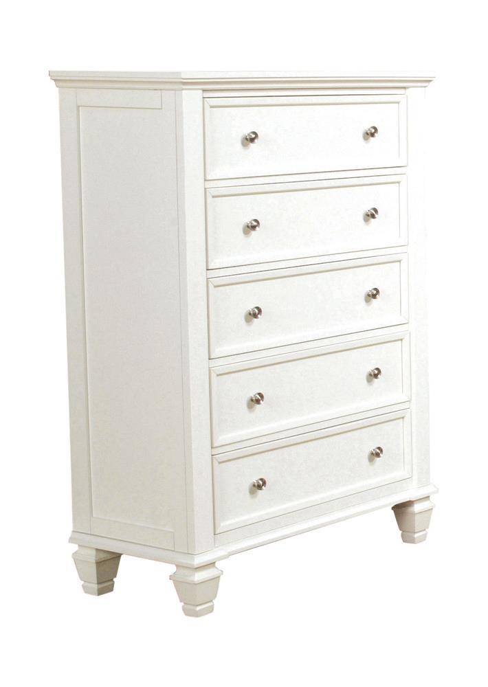 Sandy Beach Five Drawer Chest - Austin's Furniture Depot (Austin,TX)