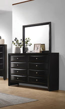 Briana Rectangle Dresser Mirror Black - Austin's Furniture Depot (Austin,TX)