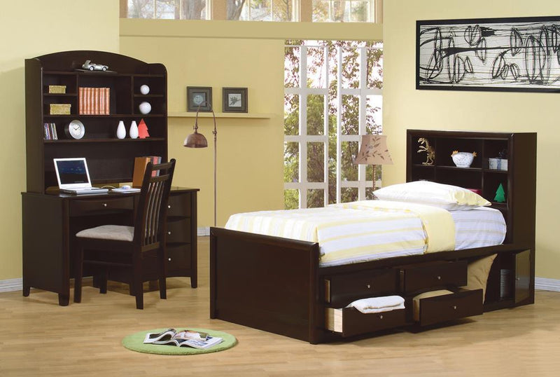 Phoenix Full Bookcase Bed - Austin's Furniture Depot (Austin,TX)