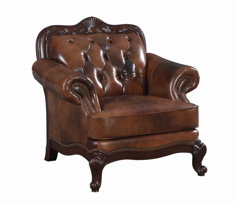 Victoria Traditional Tri Tone Chair - Austin's Furniture Depot (Austin,TX)