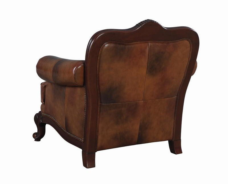 Victoria Traditional Tri Tone Chair - Austin's Furniture Depot (Austin,TX)