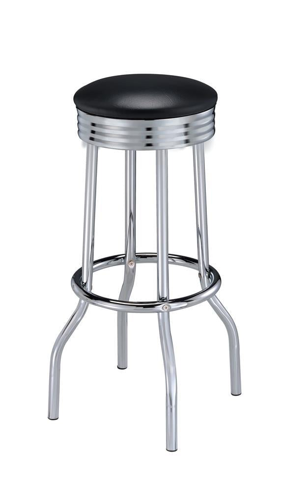 Cleveland Chrome Soda Fountain Bar Stool - Austin's Furniture Depot (Austin,TX)