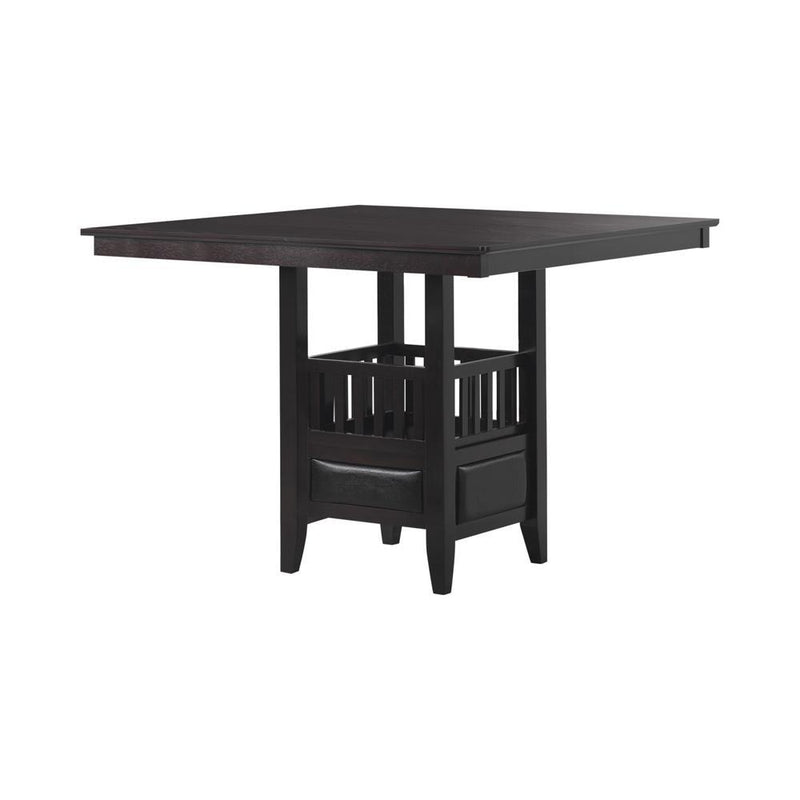 Jaden Casual Espresso Counter  Height Table - Austin's Furniture Depot (Austin,TX)