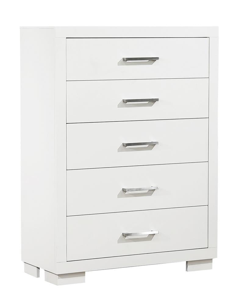 Jessica Contemporary Five Drawer Chest - Austin's Furniture Depot (Austin,TX)