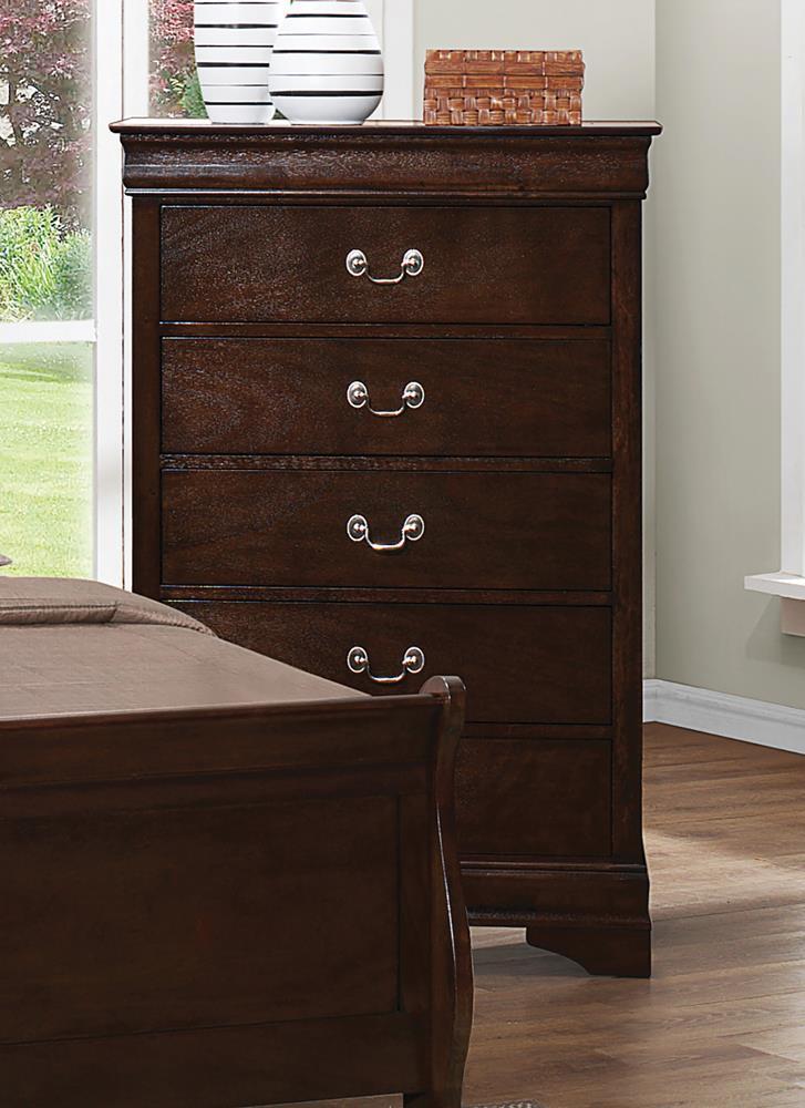 Louis Philippe Five Drawer Chest - Austin's Furniture Depot (Austin,TX)