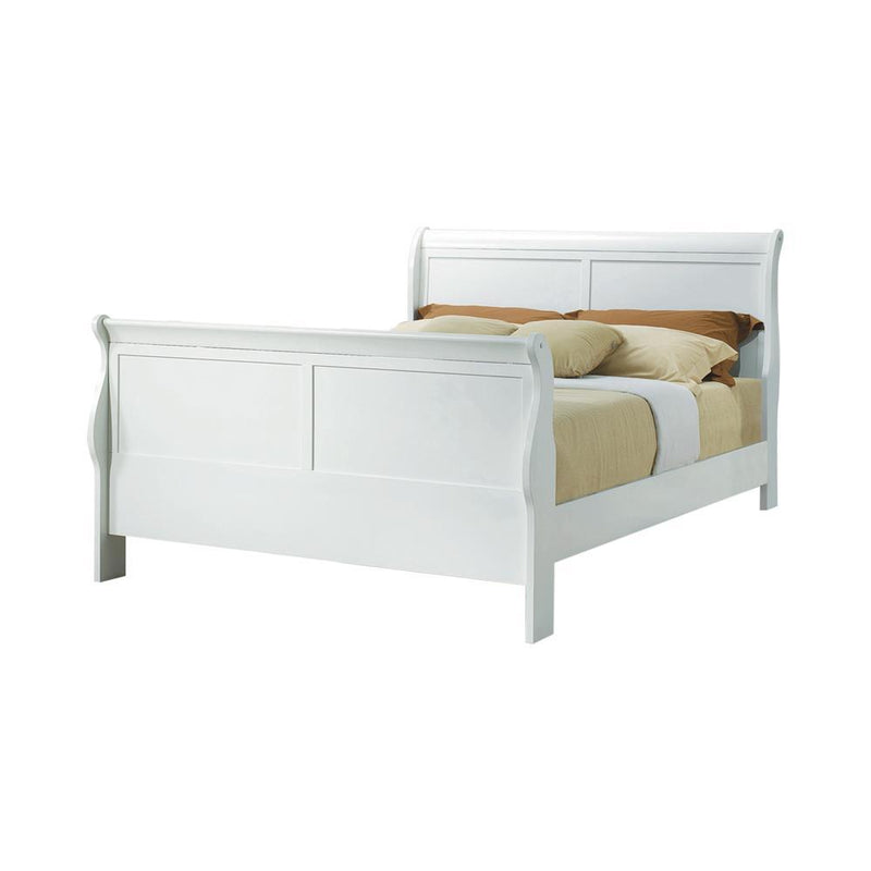 Louis Philippe Traditional Youth White Full Bed - Austin's Furniture Depot (Austin,TX)