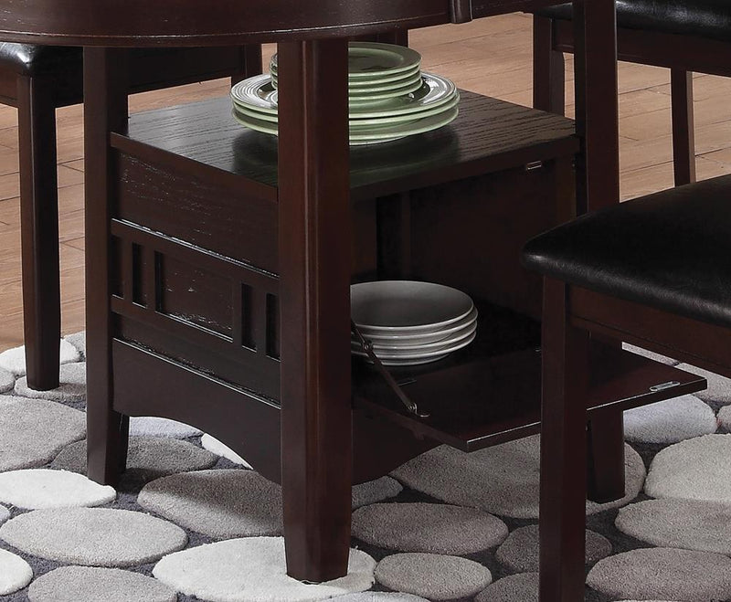 Lavon Transitional Warm Brown Dining Table - Austin's Furniture Depot (Austin,TX)