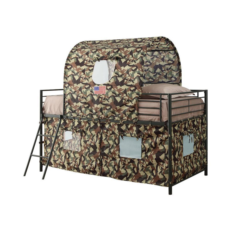 Camouflage Tent Bunk Bed