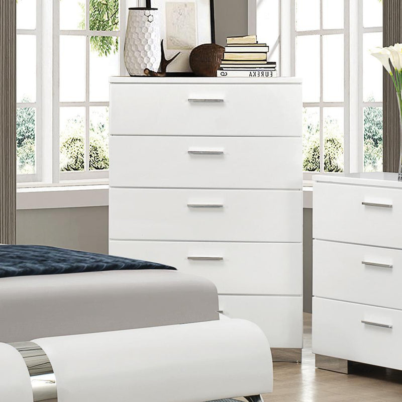 Felicity Contemporary Five Drawer Chest - Austin's Furniture Depot (Austin,TX)