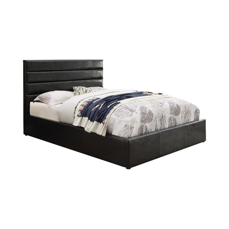 Riverbend Casual Black Queen Storage Bed - Austin's Furniture Depot (Austin,TX)