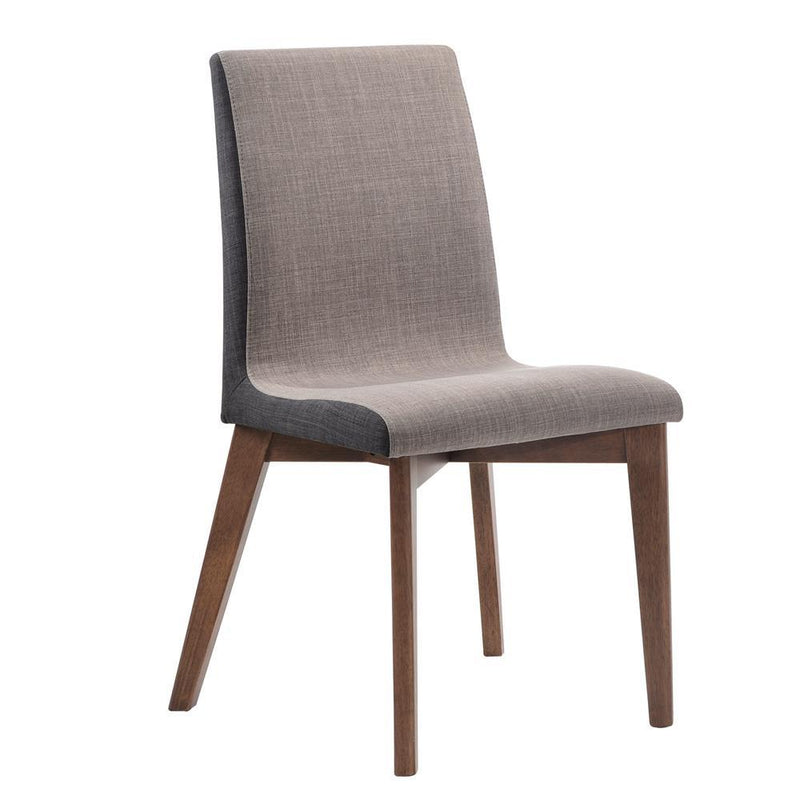 Redbridge Mid Century Modern Natural Walnut Dining Chair - Austin's Furniture Depot (Austin,TX)