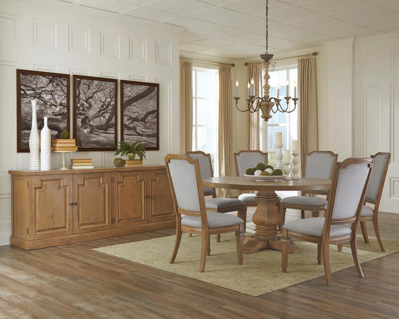 Florence Round Formal Dining Table - Austin's Furniture Depot (Austin,TX)