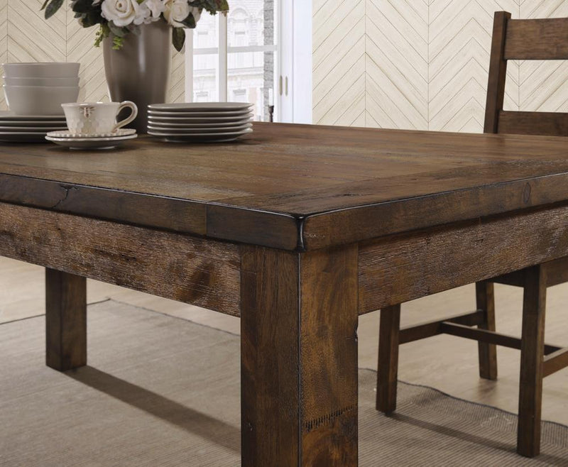 Coleman Rustic Golden Brown Dining Table - Austin's Furniture Depot (Austin,TX)